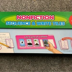 Lakeshore Nonfiction Sequence & Write Tiles